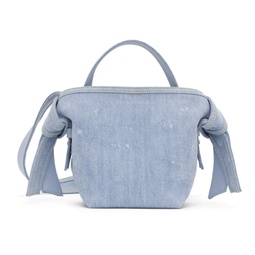 Blue Mini Musubi Shoulder Bag 231129F048022