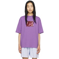 Purple Inflatable Patch T-Shirt 231129F110021