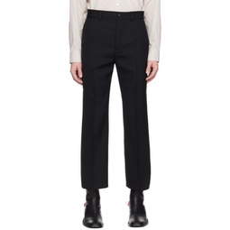 Black Tailored Trousers 231129M191025