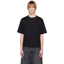 Black Crewneck T-Shirt 231129M213068