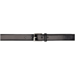 Black Leather Belt 231168F001002