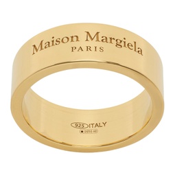 Gold Engraved Ring 231168F024009