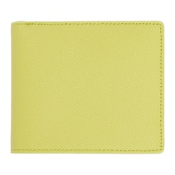 Yellow Four Stitches Wallet 231168M164001