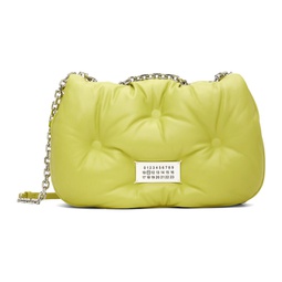 Green Medium Glam Slam Flap Messenger Bag 231168M170050