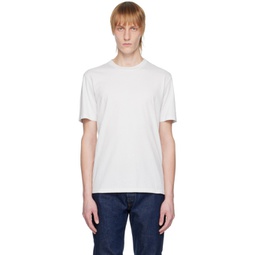 White Crewneck T-Shirt 231168M213009