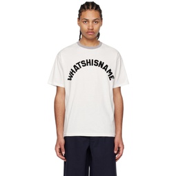 White Whatshisname T-Shirt 231169M213005