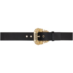 Black Wide Couture1 Belt 231202F001005