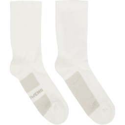 Off-White Glitter Socks 231232M220009