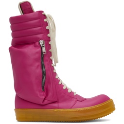 Pink Cargobasket Sneakers 231232M236022