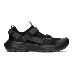 Black Outflow Universal Sneakers 231232M237037
