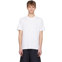 White Crewneck T-Shirt 231249M213008