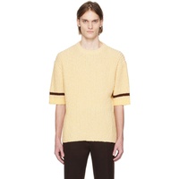 Yellow Stripe T-Shirt 231249M213044
