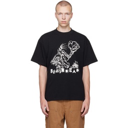 Black Monster Mash T-Shirt 231266M213015