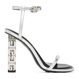 Silver G Cube Sandals 231278F125002