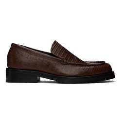 SSENSE Exclusive Brown Rafael Loafers 231289F121010