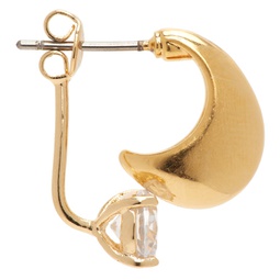 Gold Leo Single Earring 231336F022010
