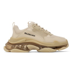Taupe Triple S Sneakers 231342F128027