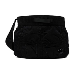 Black Nylon B Messenger Bag 231357M170009