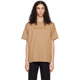 Brown Oversized T-Shirt 231376M213007