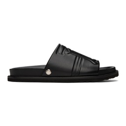 Black Motif Sandals 231376M234014