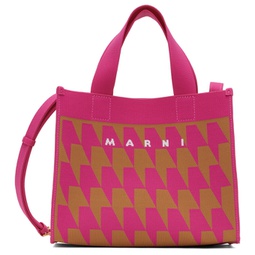 Pink Small Shopping Tote 231379F049016