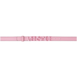 Pink Logo Belt 231404F001009