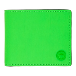 Green Medusa Biggie Bifold Wallet 231404M164005