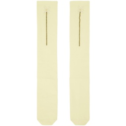Off-White Beaded Socks 231405F076006
