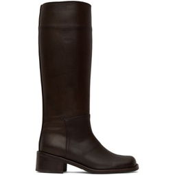 Brown Long Boots 231436F115000