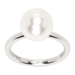 Silver #9401 Pearl Ring 231439F011003