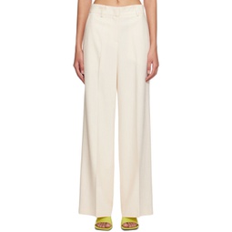Off-White Straight Trousers 231443F087000