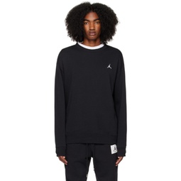 Black Brooklyn Sweatshirt 231445M204000