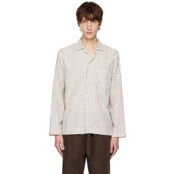 Off-White Striped Pyjama Shirt 231482M218008