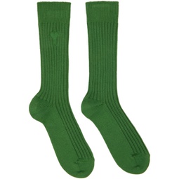 Green Ami de Coeur Socks 231482M220000