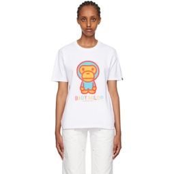 White Baby Milo T-Shirt 231546F110052