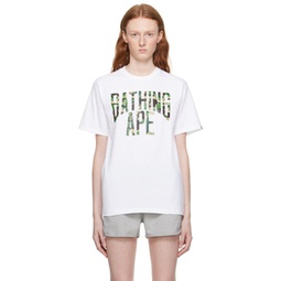 White ABC Camo NYC T-Shirt 231546F110077