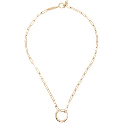 Gold Ring Necklace 231600F023010