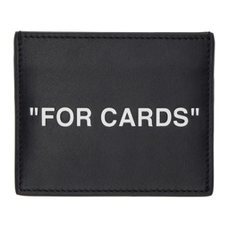 Black For Cards Card Holder 231607M163000