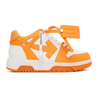 Orange Out Of Office Sneakers 231607M237060