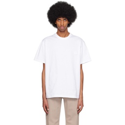 White Applique T-Shirt 231704M213020