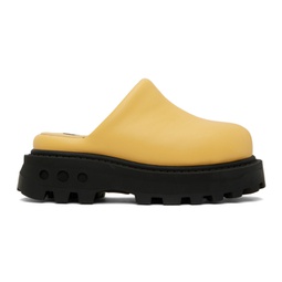 Yellow Grip Bubble Clogs 231708F121003