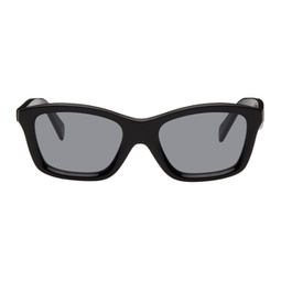 Black The Squares Sunglasses 231771F005003