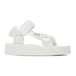White DEPA-2PO Sandals 231773M234109