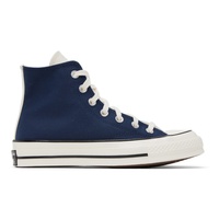 Blue & Navy Chuck 70 Nautical Sneakers 231799M236048