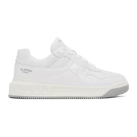 White One Stud Sneakers 231807M237120