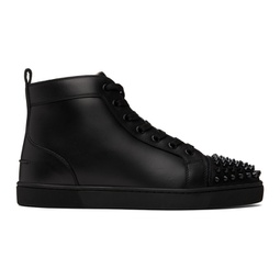 Black Lou Spikes Sneakers 231813M236001