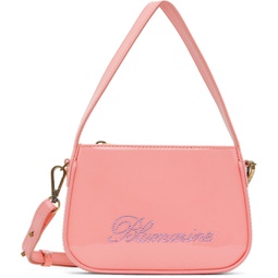 Pink Small Rhinestone Bag 231901F048010