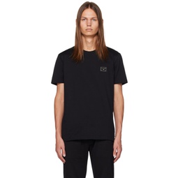Black Plaque T-Shirt 232003M213004