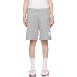 Gray Sportswear Club Shorts 232011M193019