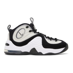Black & White Air Penny II Sneakers 232011M236004